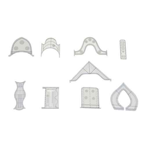 Quilting Template Patchwork Sewing Cutting Quilt Ruler Tailor DIY Craf 1