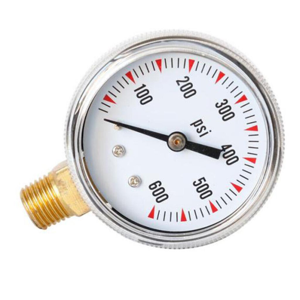Metal Radial Pressure Gauge For Oil Air Water Ts-Y50-600Psi Male Threa 6901423051348