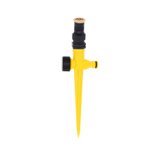 Lawn Sprinkler Adjustable 360 Degree Automatic Rotating Yard Sprinkler