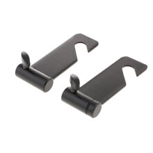 2 Pieces 1 Roller Wall Mounted Manual Background Frame Support Bracket