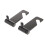 2 Pieces 1 Roller Wall Mounted Manual Background Frame Support Bracket 1