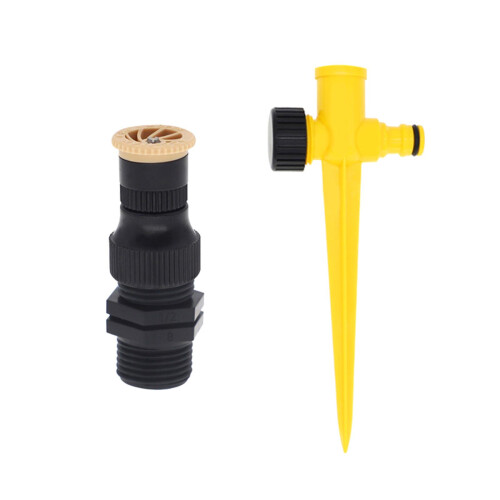 Lawn Sprinkler Adjustable 360 Degree Automatic Rotating Yard Sprinkler 1
