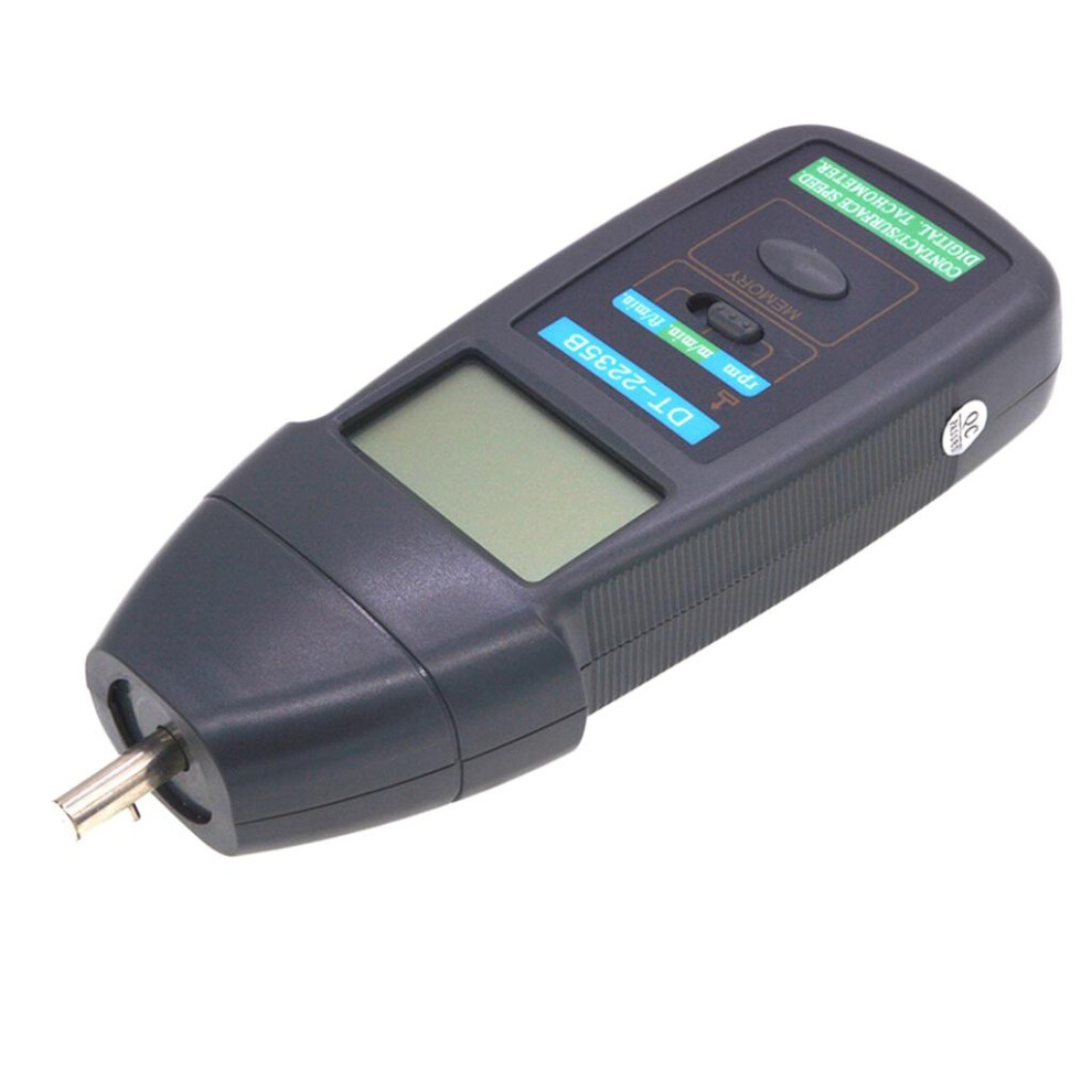 Dt-2235B Digital Tachometer Contact Rpm Tach Tester Motor Speed Gauge 6901423069237