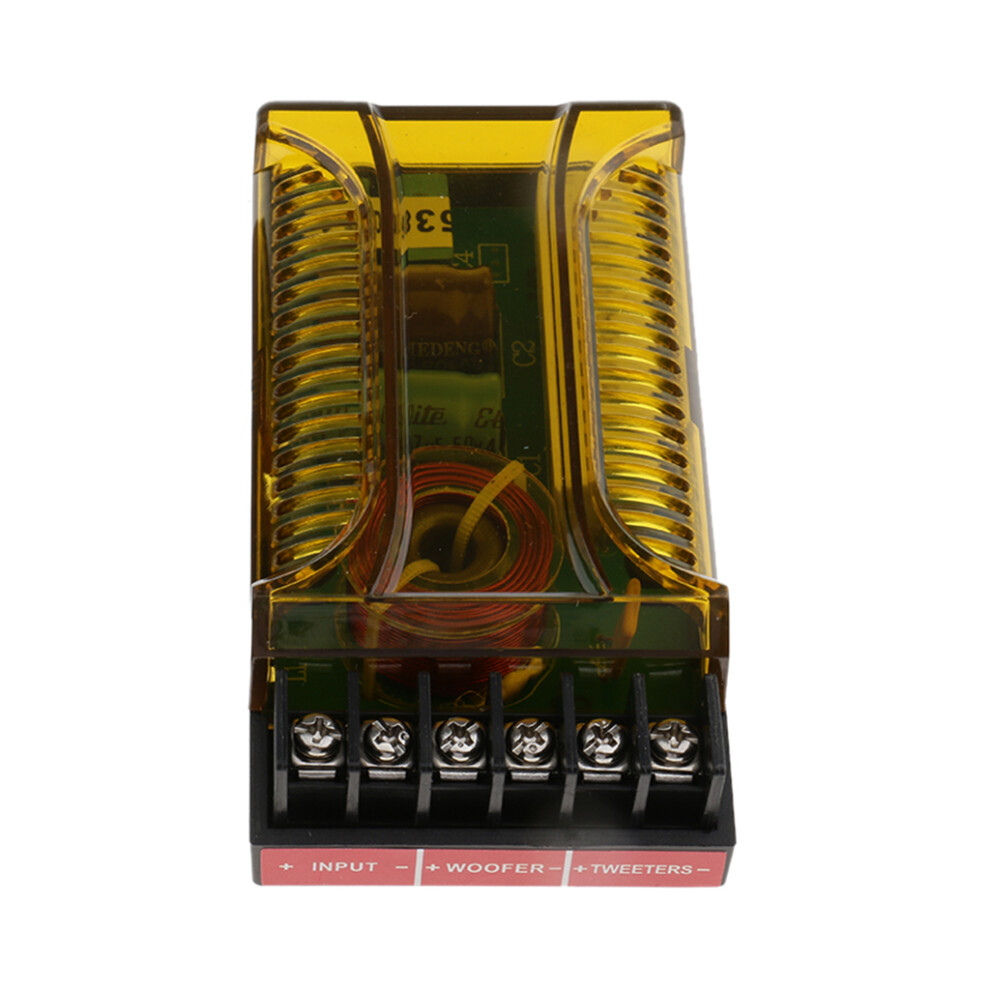 120W 2 Way High-Low Speaker Frequency Divider Loudspeaker Crossover Fi 6901423069312