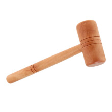 Natural Wooden Hammer Watch Jewelry Repair Tool Accessories DIY 27cm/1