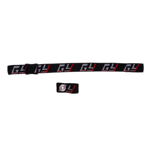 Ice Hockey Helmet Replacement Chin Strap & Loop Combo with Single Snap