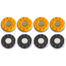 8x Shuffleboard Pucks Matt Surface Replacements for Kids and Adults 58