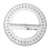 360 Degree Protractor Arm Ruler Math Rule Gauge Geometry Circle for St 1