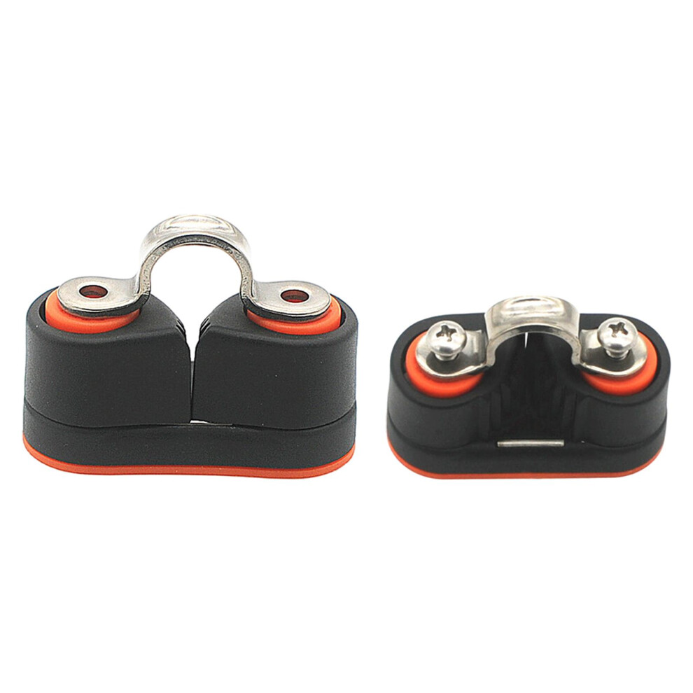 2 Pcs Marine Sailboat Rope Cleat Ball Bearing Cam Cleat Easy To Use Light 6901423051911