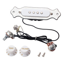 4 String Guitar Soundhole Prewired Active Pickup for Cigar Box Guitar