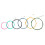 Multi Colored Nylon Folk Guitar Strings Set for 6 String Guitar 2