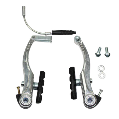 Bikes V Brake Front and Rear Linear Pull Level Caliper Parts Aluminum 2