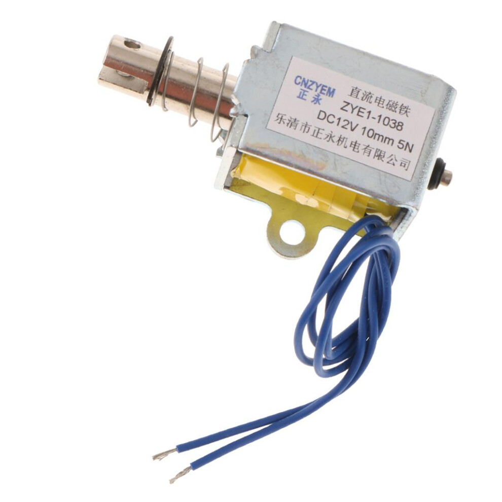 Dc With Push Pull Solenoid Bolt Locks Automatically 12V Zye1-1038 6901423061576