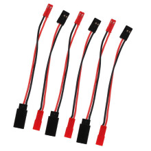 6 x JST Female/Male to JR Male/Female Plug Servo Connector Adapter RC