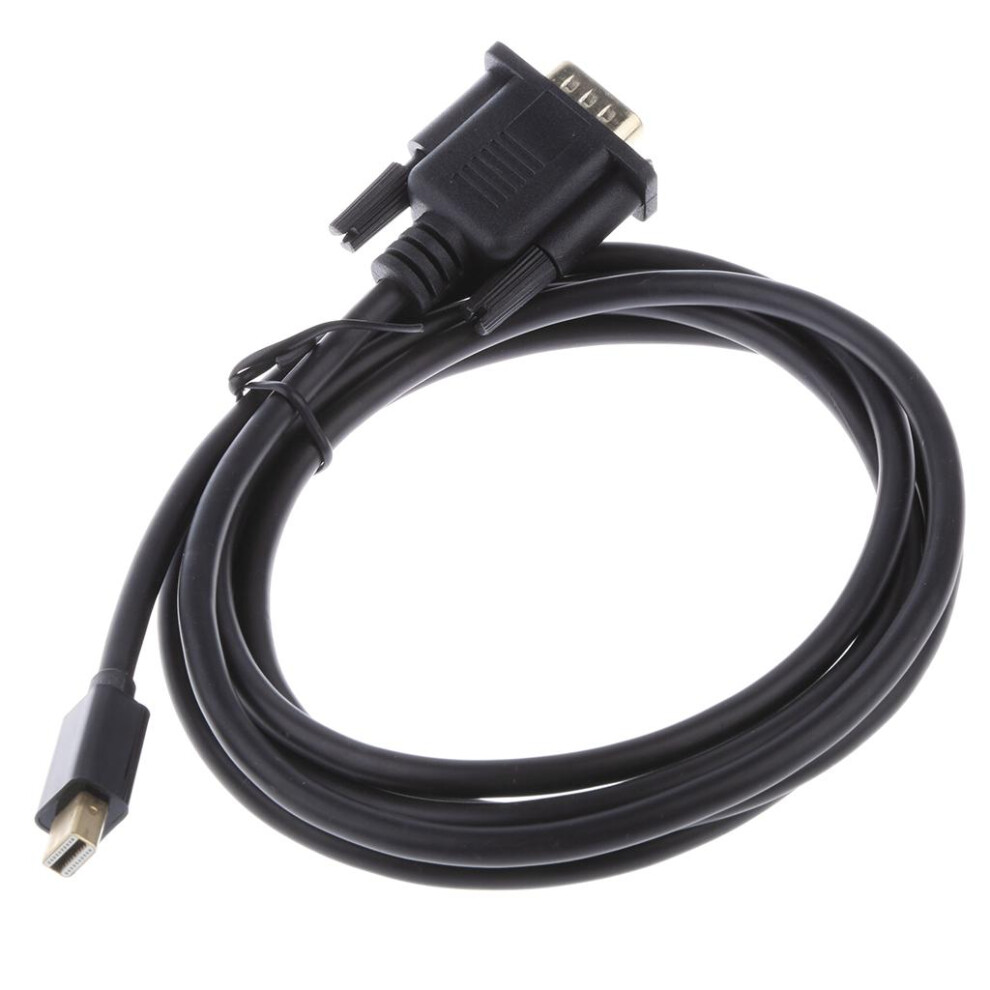 1.8M Mini Displayport Dp To Vga Male Adapter Tv Av Cable For Macbook A 6901423068162