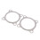 2x Charger Exhaust Pipe Interface Flange Gasket Universal 2