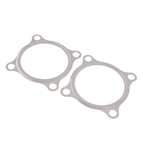2x Charger Exhaust Pipe Interface Flange Gasket Universal 1