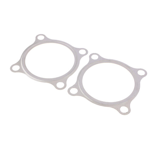 2x Charger Exhaust Pipe Interface Flange Gasket Universal 2