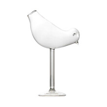 Bird Champagne Glass 150ml Transparent Drinkware for Festival Wedding