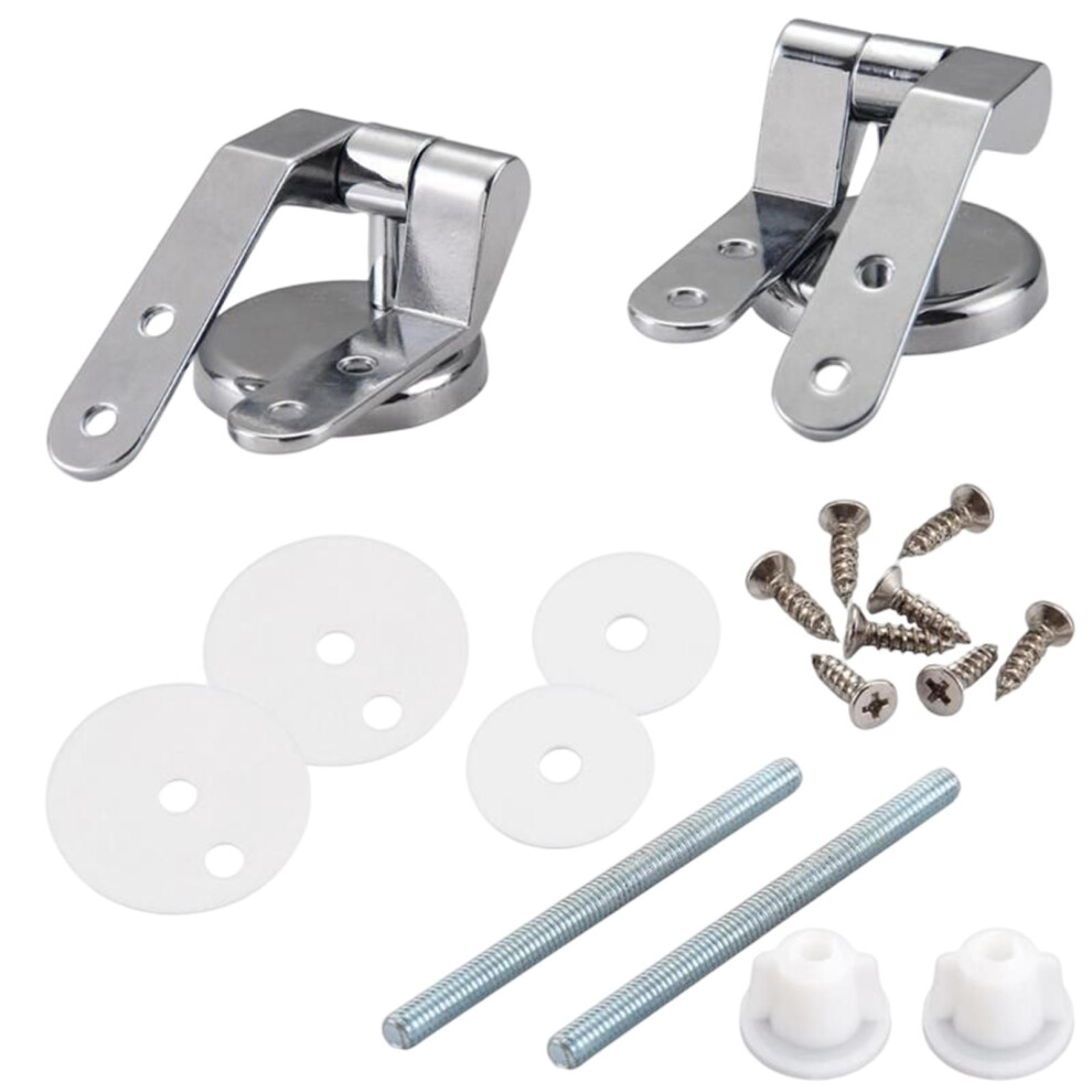 Toilet Seats Hinges For Toilet Lid With Fitting Screws Zinc Alloy Fini 6901423070301