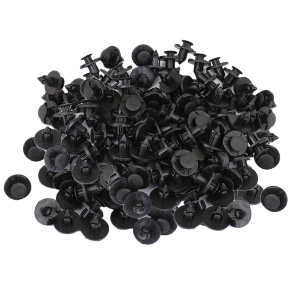 100X 8Mm Push-Type Automotive Clips Rivet Retainer Bumper Fasteners 6901423052284