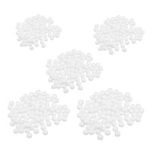 500 Pieces 10/15/20/25/27mm White Polystyrene Foam Balls for Modelling
