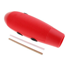 Plastic Guiro Scraper Instrument Sound Percussion Musical Instrument T