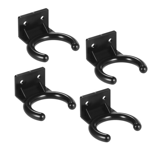 4 Pieces Mic Hook Wall Hanger Stands for Office 1