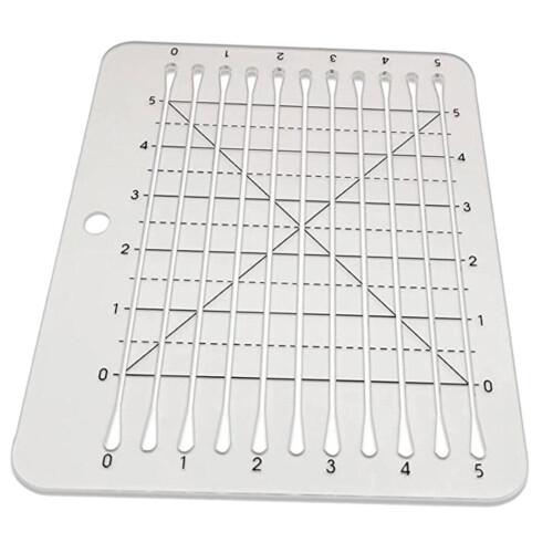 Acrylic Quilting Ruler Template Patchwork Stencils 5" Scribing Sewing 1