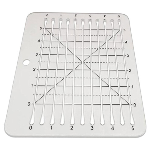 Acrylic Quilting Ruler Template Patchwork Stencils 5" Scribing Sewing 2