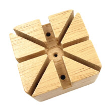 Watch Band Holder Wooden with Holes for Repair Link Adjustment Removin