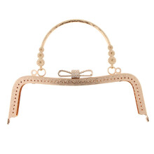 Vintage Arch Purse Frame Kiss Clasp Lock Crystal Bag Clutch Handle DIY