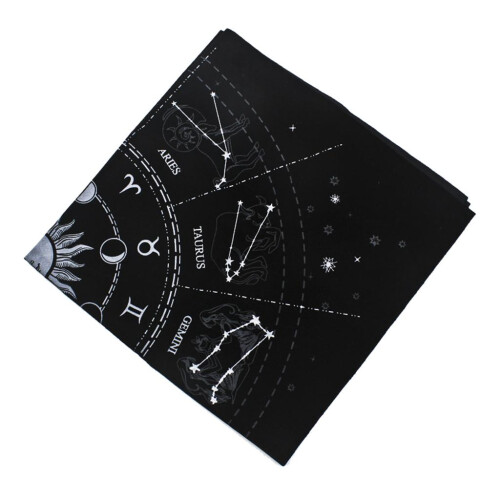 Divination Tarot Table Cloth Starry Sky Constellation Soft Tapestry 19