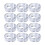 12x Door Handle Stopper Door Handle Buffer Windproof Door Handle for H 1