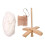 Turkish Drop Spindle Wooden Removable for Hand Spinning DIY Projects C 1