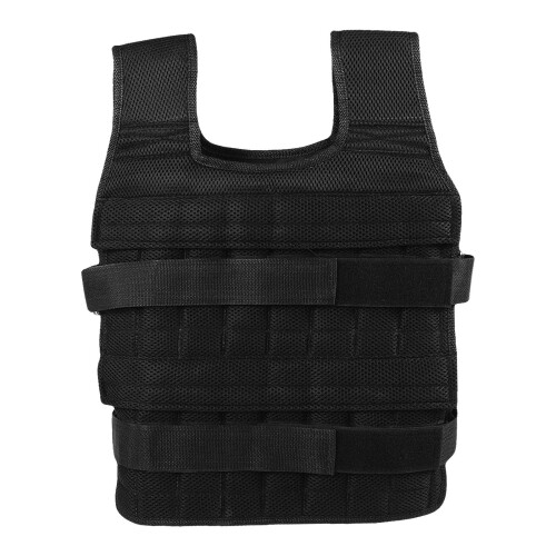 50kg Weight Vest Adjustable Loading Weight Jacket Exercise Training Fi