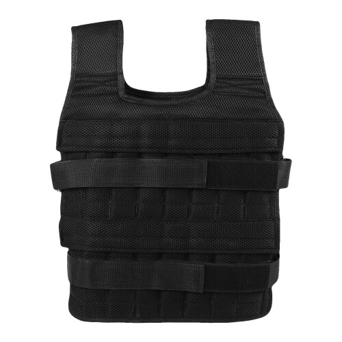 50kg Weight Vest Adjustable Loading Weight Jacket Exercise Training Fi 1
