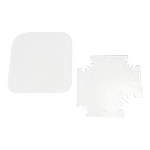 Zipper Corner Fitting Auxiliary Tool Clear Leather Tool for Househld S 2