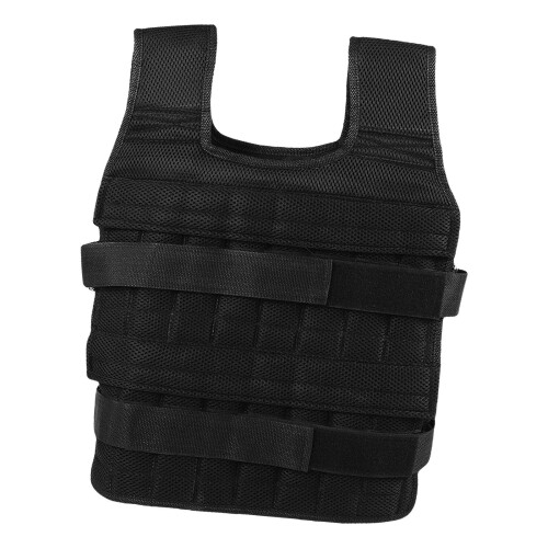 50kg Weight Vest Adjustable Loading Weight Jacket Exercise Training Fi 2