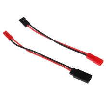 2x JST Female/Male to JR Male/Female Plug Servo Connector Adapter RC P