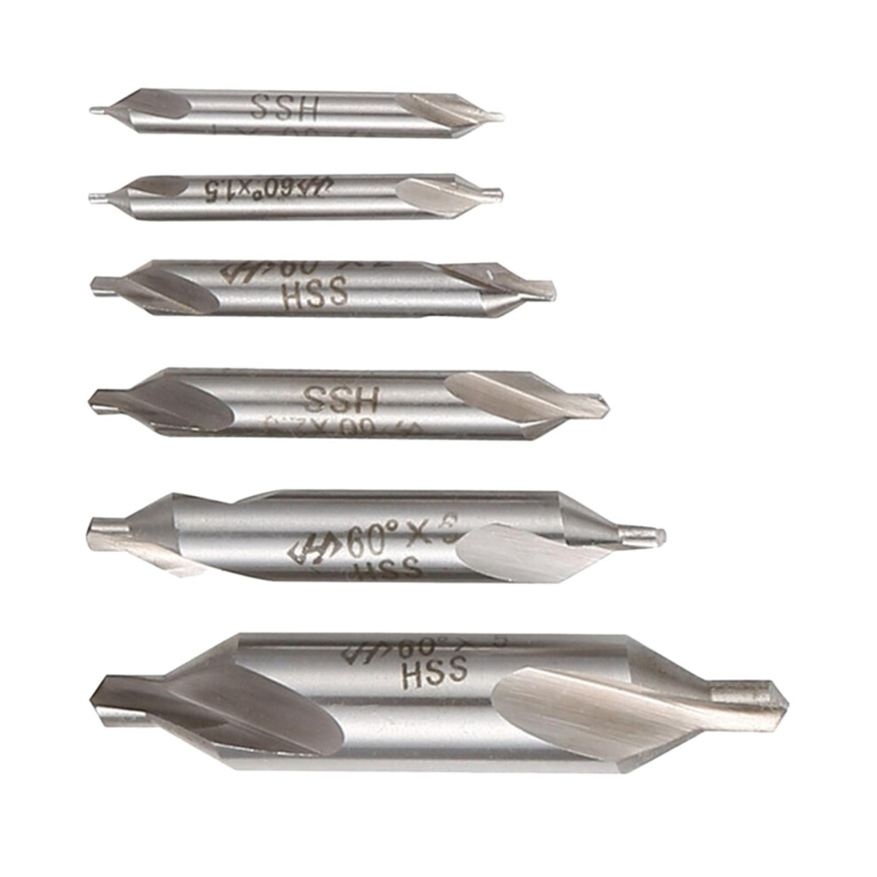 6Pcs Drill Bit Mill Tooling Kit For Plywood Hardwood Alloy 6901423078796