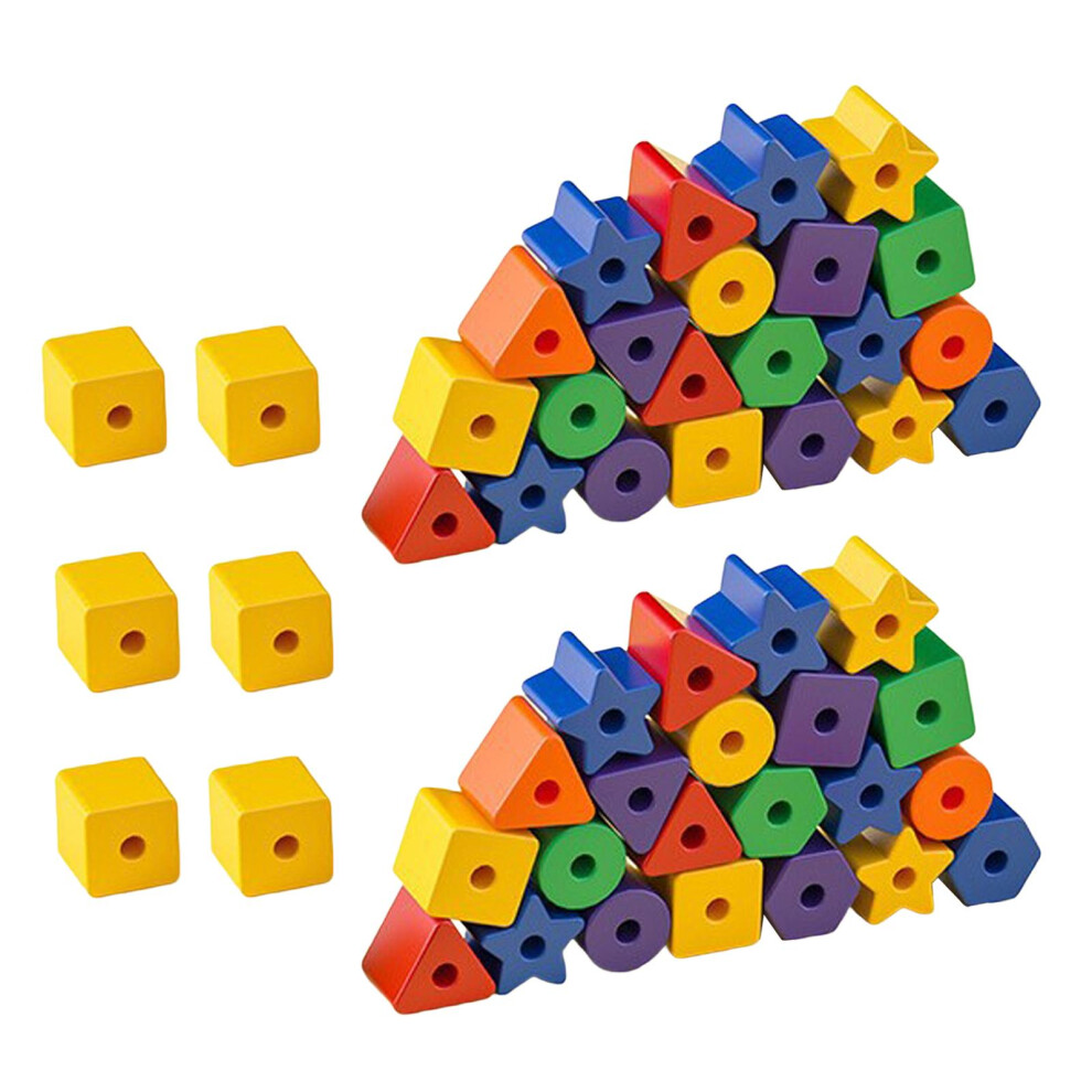 50Pcs Montessori Beads Toys Early Learning Educational Toys for Childr