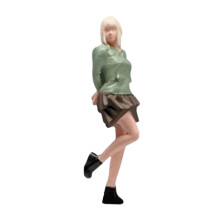 Scene People Model 1/64 Scale Model Decoration for DIY Scene Scenery L