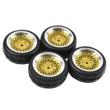 4x 1:10 RC Wheel Rim and Tires Replacements for HSP Vehicles Remote Co