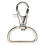 5pcs Strap Swivel Trigger Lobster Clasps Snap Hook Keychain Ring Buckl 2