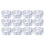 12x Door Handle Stopper Door Handle Buffer Windproof Door Handle for H 2