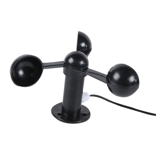 Wind Speed Sensor 3 Cups Wind Tester for Power Plants Weather Stations 1