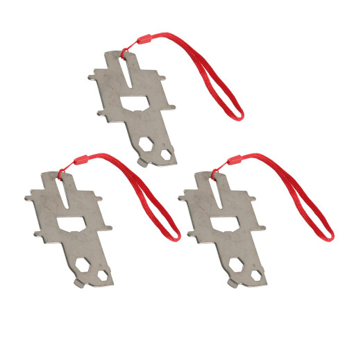 3x Deck Fill Plate Key High Performance Direct Replaces for Tank
