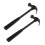 2 Pieces Plastic Handle Mini Claw Hammer Lightweight for Woodworking 2