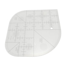 Quilting Template Acrylic Patchwork Sewing Frames Ruler DIY Crafts Mea